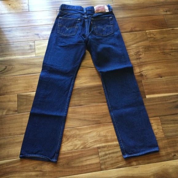 ✔️ New Original Levi’s 501 Shrink to Fit 30x34 Shrunk 28x30 - Picture 2 of 6